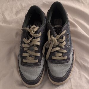Reebok Denim Blue and Light Gray Casual Shoes